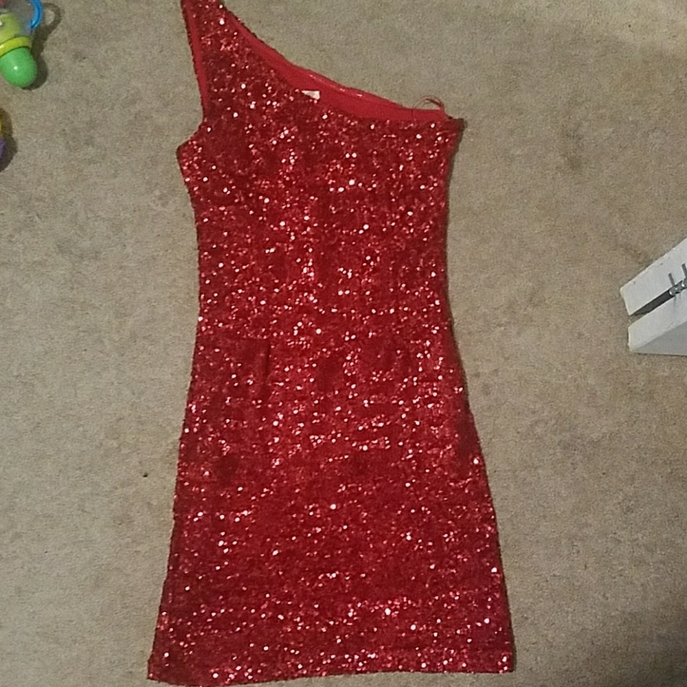 KANVAS one shoulder dress